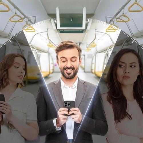 Apple iPhone 17 Air Zore 2.5D Oliv Privacy Temperli Cam Ekran Koruyucu + Kolay Uygulama Aparatı