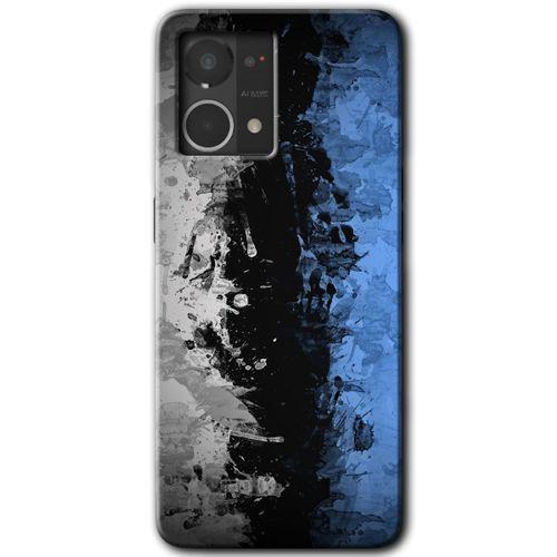 Oppo Reno 7 4G Kılıf HD Desen Baskılı Arka Kapak - Abstract Wallpaper + Kırılmaz Cam