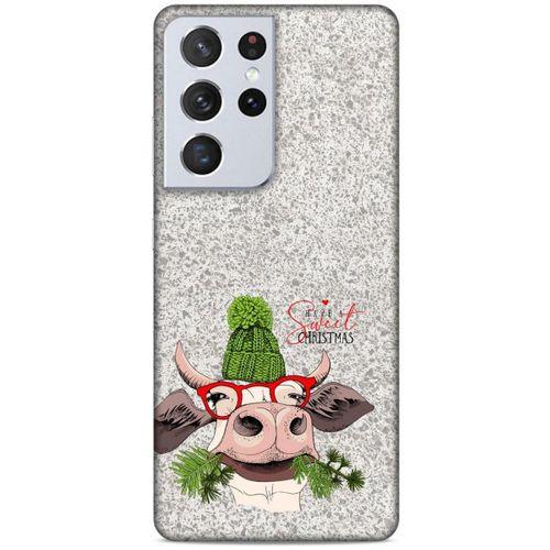 Lopard Samsung Galaxy S21 Ultra Uyumlu Kılıf Animax (36) Glitter Kılıf