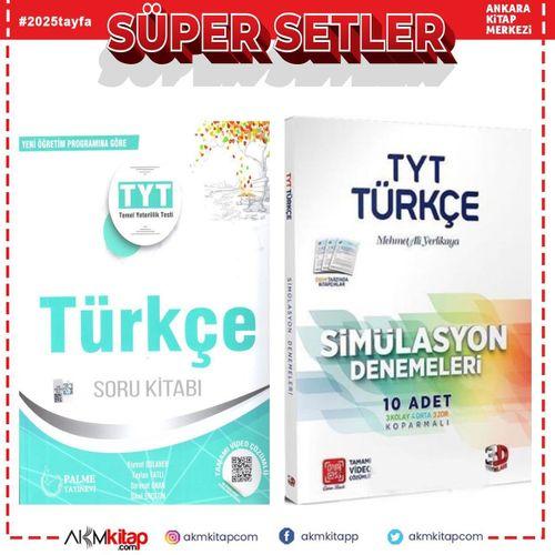 Palme TYT Türkçe Soru Bankası ve 3D Deneme Seti 2 Kitap