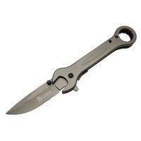 8000b Anahtar Görünümlü Siyah Kamp Çakı 19 Cm - Otomatik, Metal Sap