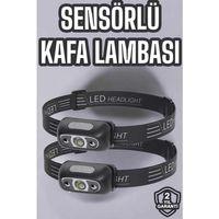 Kafa Lambası Kamp Lambası Led Işık Şarjlı Ayarlanabilir