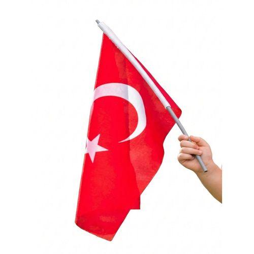 Raşel Bez Bayrak Sopalı 30X45 - 2 adet