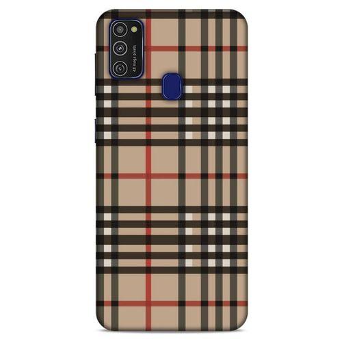 Gömlek (21) Desenli Silikon Kapak Telefon Kabı Samsung Galaxy M21 Kılıf