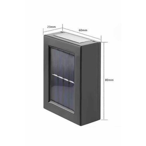 Yeni Model Solar Çift Taraflı Duvar Lambası Dekoratif Duvar Lambası