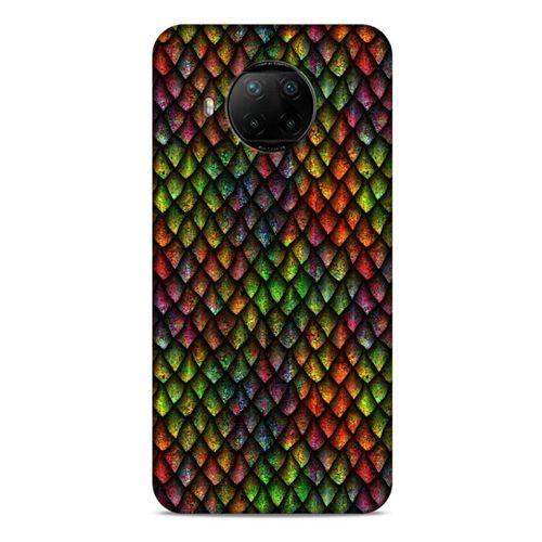 Xiaomi Redmi Note 9 Pro 5G Kılıf Dragons (6) Silikon Kılıf Ejderha Skin Çok Renkli