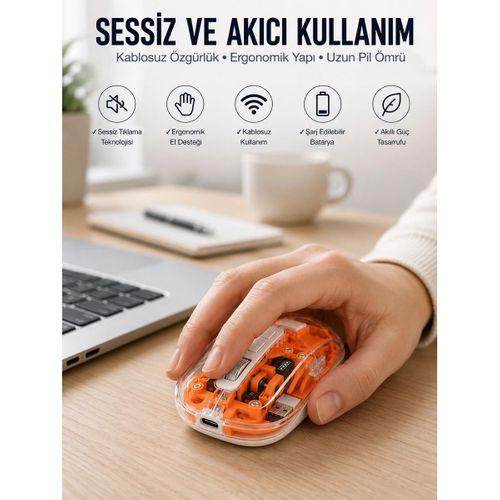 Kablosuz Mouse Fare 5 0 Bluetooth Bağlantılı Usb Girişli Yeni Nesil