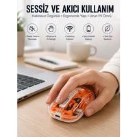 Kablosuz Mouse Fare 5 0 Bluetooth Bağlantılı Usb Girişli Yeni Nesil