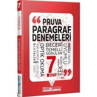 7. Sınıf Paragraf Deneme Pruva Akademi