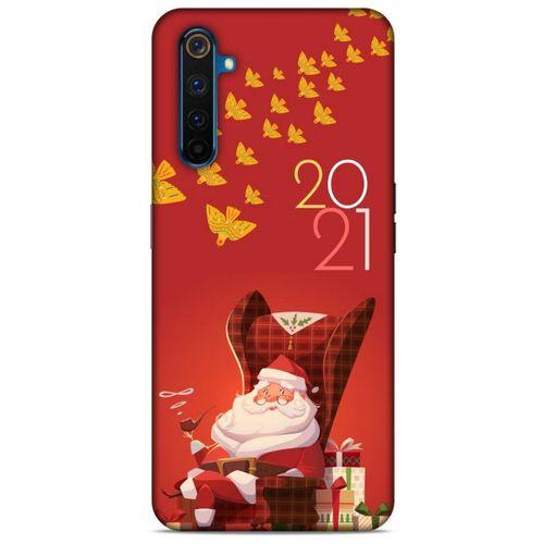Yılbaşı Süsleri 03 Oppo Realme 6 Pro Kılıf Silikon Kapak