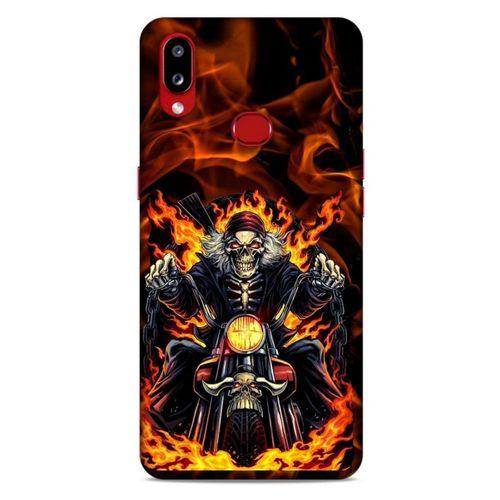 Samsung Galaxy A10s Uyumlu Kılıf Motorsiklet (10) Full Koruma Kılıfı Harley Davidson