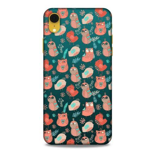 Baykuşlar (21) Desenli Silikon Kapak Telefon Kabı Apple iPhone XR Kılıf