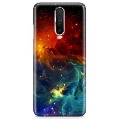 Xiaomi Redmi K30 Kılıf Uzayda Girdabı Arka Kapak Koruma Desenli Full Koruyucu