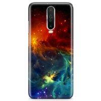 Xiaomi Redmi K30 Kılıf Uzayda Girdabı Arka Kapak Koruma Desenli Full Koruyucu