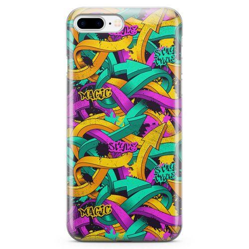 Apple iPhone 7 Plus Kılıf Stay True Arka Kapak Koruma Desenli Full Koruyucu