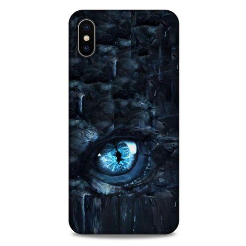 Apple iPhone XS Max Kılıf Dragons (49) Ultra Silikon Kılıf Ejderha İskeleti