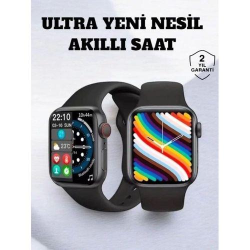 Akıllı Saat İos Ve Android İle Uyumlu Şık Ve Çok Fonksiyonlu
