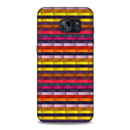 Samsung Galaxy S7 Edge Kılıf Patchwork (42) Rugged Armor Kılıf Karışık Renkli