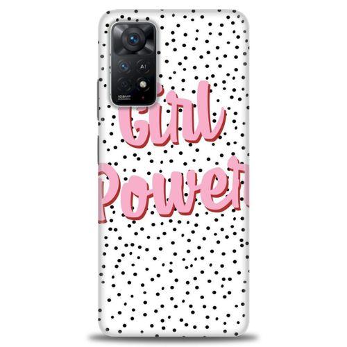 Xiaomi Redmi Note 11 Pro Kılıf HD Baskılı Kılıf - Girl Power + Tam Ekran Koruyucu