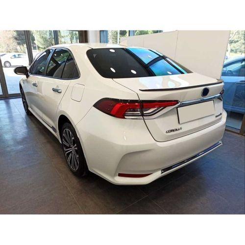 Toyota Corolla Uyumlu 2019+ Arka Tampon Alt Çıtası Piano Black