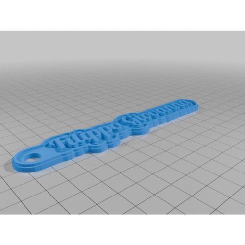 Filippo Giovanna Anahtarlık 3D Baskı (Bu ürün Sadece Plastik parçadır - Almadan Önce Soru Sorabilirsiniz)