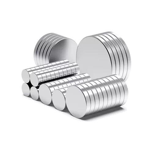 10 Adet 10x2mm Yuvarlak Neodyum Mıknatıs Güçlü Magnet Nikel Kaplamalı