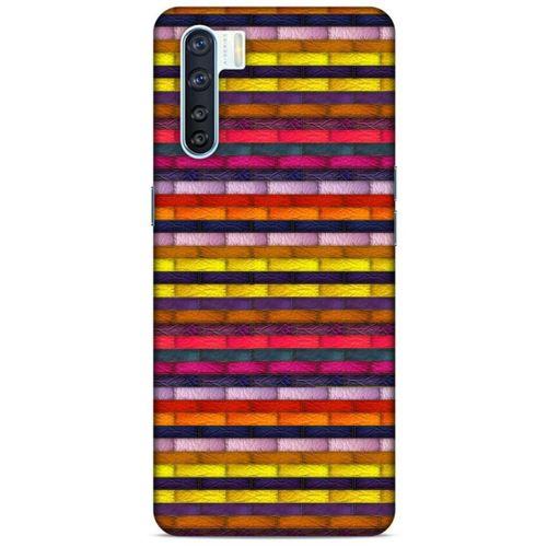 Oppo A91 Kılıf Patchwork (42) Rugged Armor Kılıf Karışık Renkli