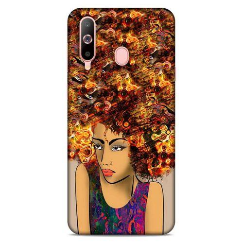 Lopard Samsung Galaxy A60 Uyumlu Kılıf Sürreal Yüzler ♀ (15) Antişok Kılıf Baskılı