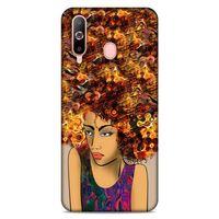 Lopard Samsung Galaxy A60 Uyumlu Kılıf Sürreal Yüzler ♀ (15) Antişok Kılıf Baskılı