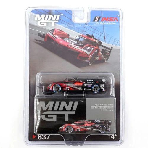 Eğitici Çocuk Mini GT 1/64 Acura ARX-06 GTP Wayne Taylor Racing with Andretti 2024 IMSA Sebring 12Hrs Winner - Blister Paket