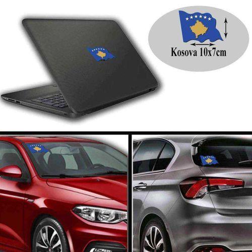 Kosova Arma, Araba, Cam, Laptop Etiket 10x7 Cm Araç Aksesuar -oto Sticker
