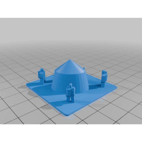 DBA DBM DBMM Bagaj 40x40mm Taban 10mm Ölçek 3D Baskı (Bu ürün Sadece Plastik parçadır - Almadan Önce Soru Sorabilirsiniz)