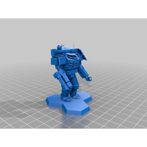 LancerRPG Tortuga Silahlandırılmış 1 İnç Altı Boyut 2 3D Baskı (Bu ürün Sadece Plastik parçadır - Almadan Önce Soru Sorabilirsiniz)