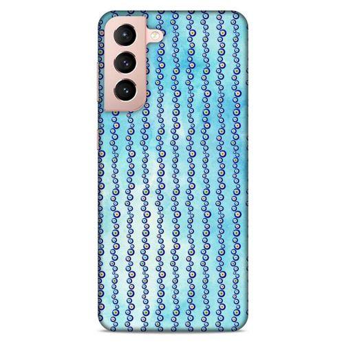 Lopard Samsung Galaxy S21 Uyumlu Kılıf Nazarium (49) Ultra Silikon Kılıf