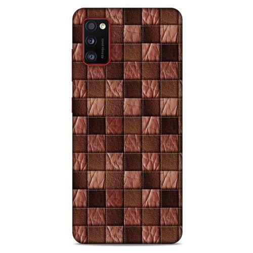 Lopard Samsung Galaxy A41 Uyumlu Kılıf Patchwork (4) Koruma Kılıfı