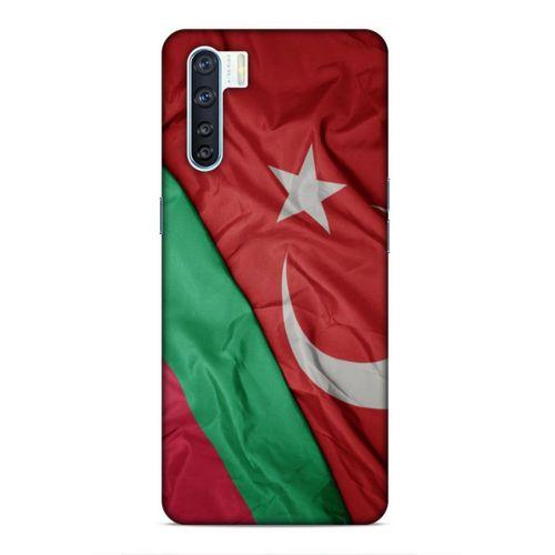 Oppo A91 Uyumlu Kılıf Azarbaijan (10) Full Koruma Kılıfı Türk & Azerbaycan Bayrak
