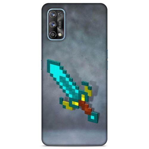 Lopard Oppo Realme 7 Pro Uyumlu Kılıf PiXel (39) Liquid Crystal Kılıf Kılıç