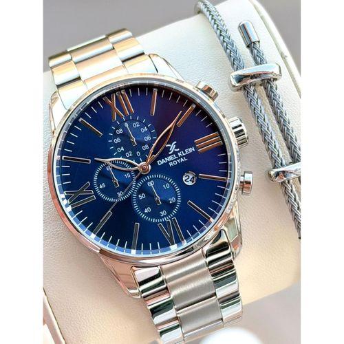 Daniel Klein İtalyan Tasarım Bileklik Hediyeli 2 Yıl Garantili 3 Atm Erkek Kol Saati K.KN.10984.3