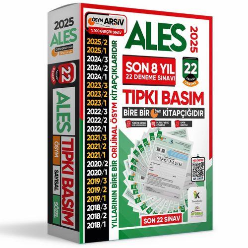 2025 ALES ÖSYM Tıpkı Basım EN EKONOMİK Çıkmış Soru 22li Deneme Paketi Video/PDF Çözüm Türkiye Geneli