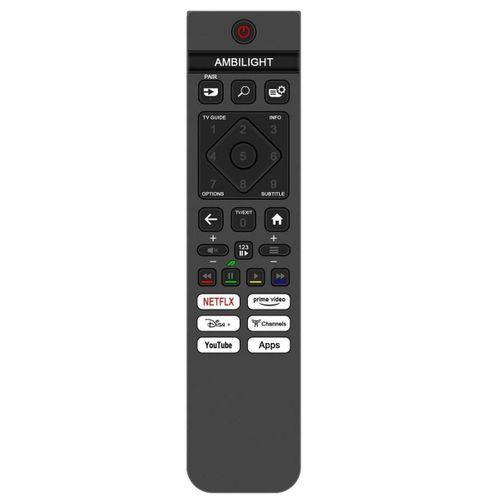 pihilips ile uyumlu Model 50PUS8510/12 Android Led Tv Kumandası-Mikrofonsuz