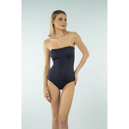 Estiva 2538-102 Lacivert Straplez İp Askılı Mayo