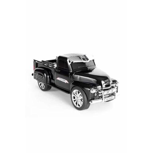 Şarjlı Nostaljik Çalar Kamyon Bluetooth Fm Radyo Tf Mp3 Siyah