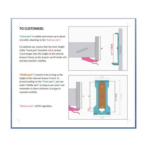 - İç Çekmeceler İçin Yüz Klips Seti (Bu ürün Sadece Plastik parçadır - Almadan Önce Soru Sorabilirsiniz)