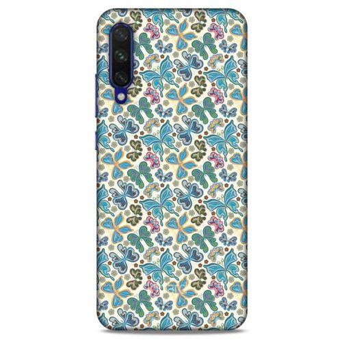 Xiaomi Mi A3 Kılıf Kelebek Etkisi (18) Telefon Kılıfları Şeker Pembe