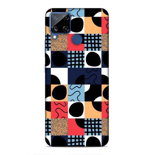 Realme C15 Uyumlu Kılıf Insomnia (38) Neo Hybrid Kılıf Geometri