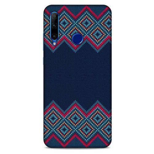 Kazak (37) Desenli Silikon Kapak Huawei Y6P Kılıf