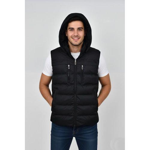 Erkek Kapüşonlu Spor Yelek 4021 BGL-ST04900