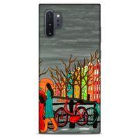 Cityx (43) Samsung Galaxy Note 10 Plus Kılıf Silikon Kapak Desenli