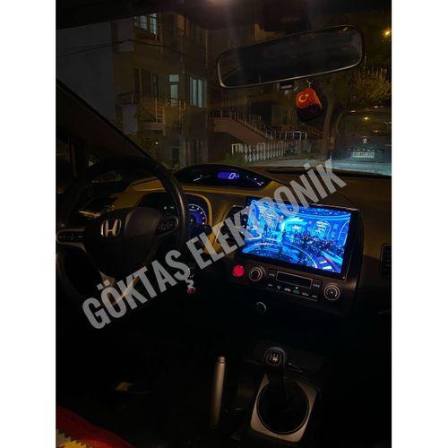 HONDA CİVİC FD6 4 GB RAM 64 GB HAFIZA ANDROID MULTIMEDIA TEYP APPLE CAR PLAY+ANDROİD AUTO