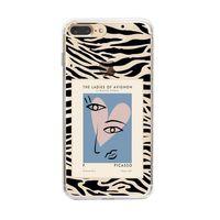 iPhone 7 Plus Picasso The Ladies of Avignon Premium Şeffaf Silikon Kılıf